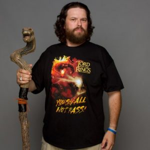 J!NX Lord of the Rings Shall Not Pass - Basic | černá | L