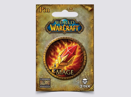 J!NX World of Warcraft Button (placka) - Mage