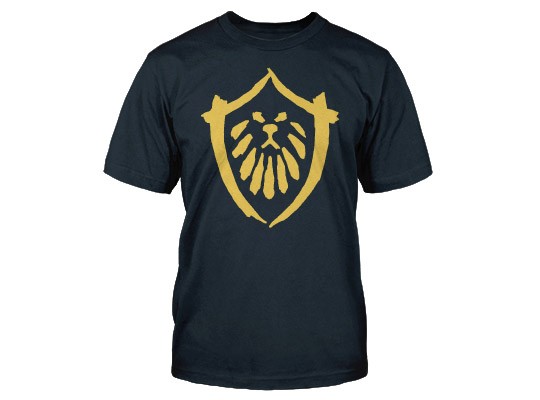 World of Warcraft Mists of Pandaria Alliance Faction Logo - modrá | Premium | XL