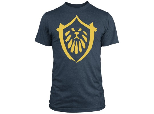 World of Warcraft Mists of Pandaria Alliance Faction Logo - modrá | Premium | XL