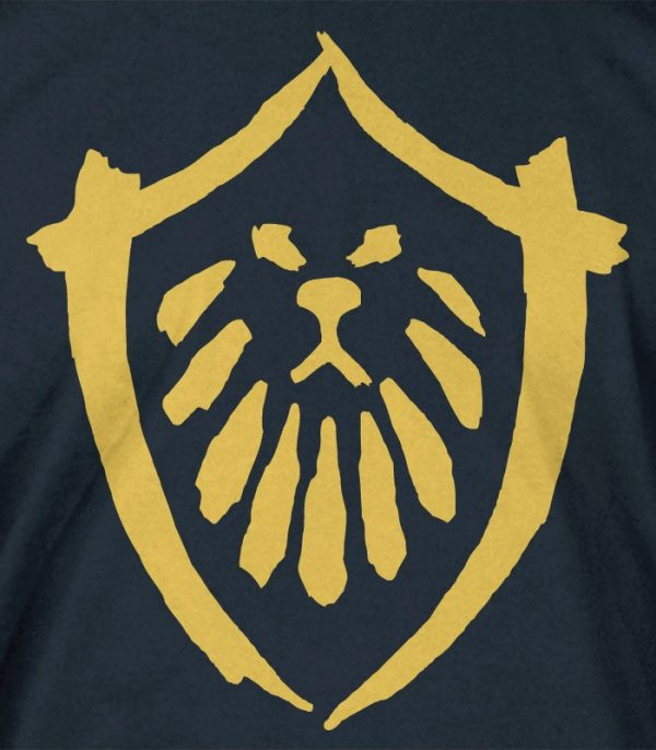 World of Warcraft Mists of Pandaria Alliance Faction Logo - modrá | Premium | XL