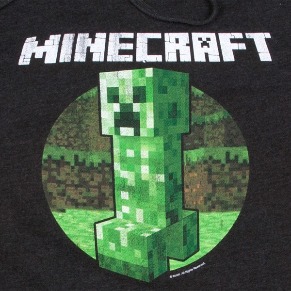 Mikina Minecraft Retro Creeper Premium - černá | Minecraft | XL