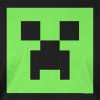 Tričko Minecraft Creeper Glow in the Dark Face dětské - černá | Minecraft | S (5÷6)